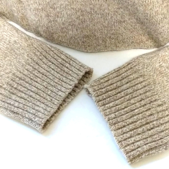 J. CREW MENS MERINO WOOL RIBBED HALF-ZIP TURTLENECK LONG SLEEVE SWEATER SIZE XXL - Picture 4 of 11